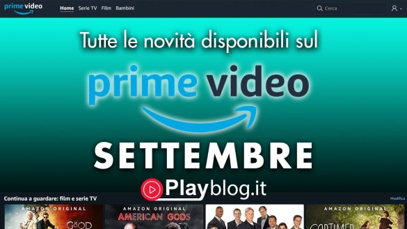 Prime Video Settembre 2019