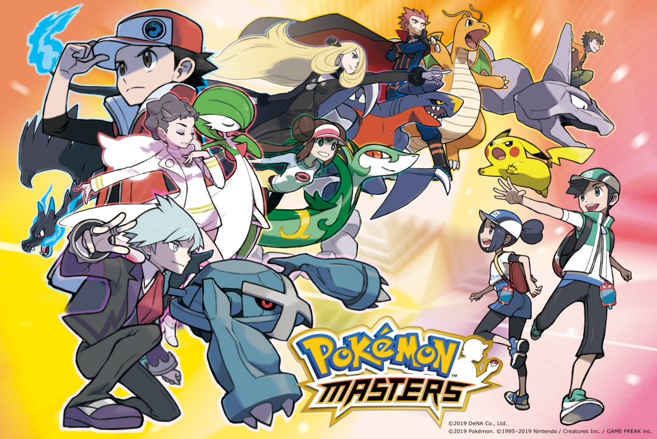 Pokémon-Masters disponibile sull'App Store per dispositivi iOs