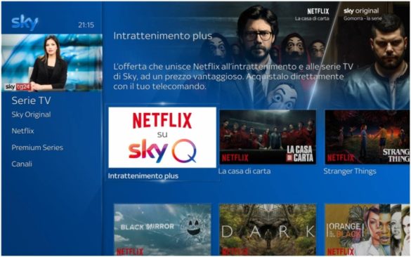 Netflix arriva su Sky Q Come attivare l'offerta