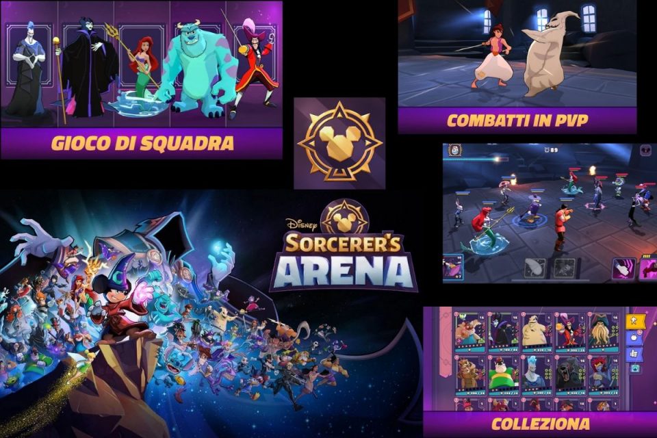 Disney Sorcerer's Arena è stato lanciato anche per iOS Disney Sorcerer's Arena è stato lanciato in tutto il mondo!