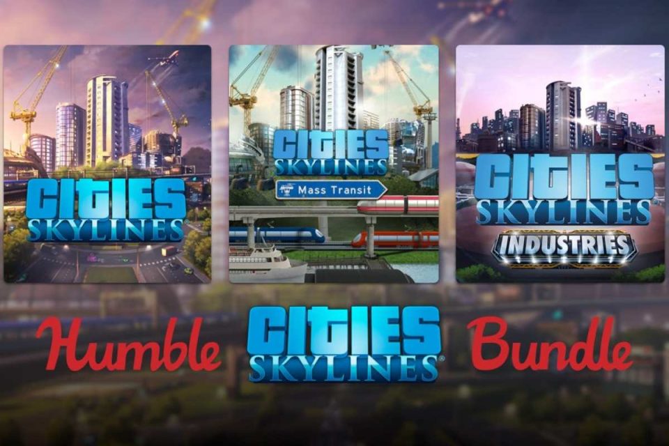 copertina humble bundle cities skylines