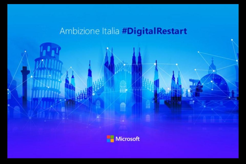 Microsoft annuncia un piano di investimenti da 1,5 miliardi di dollari per accelerare la trasformazione digitale in Italia