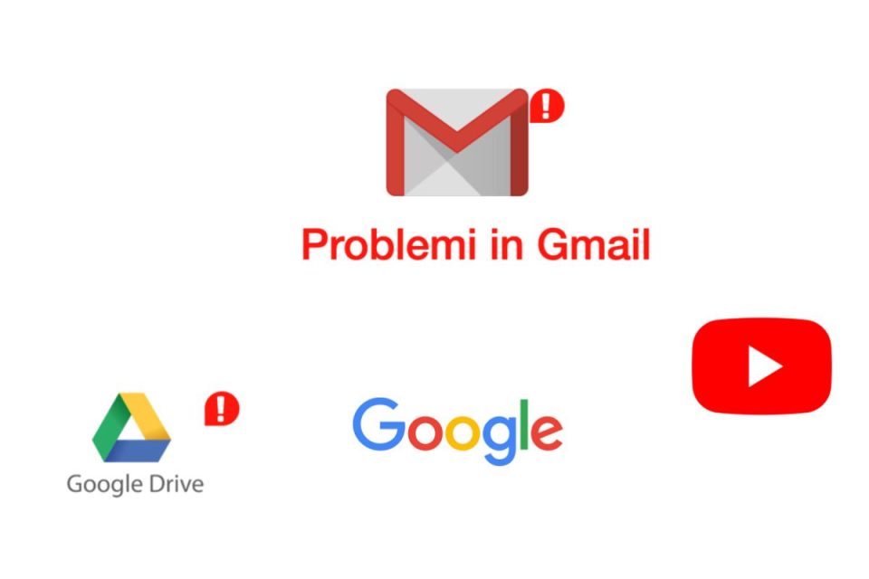 Gmail, Documenti, Drive e altri servizi Google colpiti da interruzioni diffuse