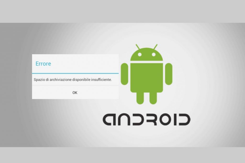 Problema Memoria insufficiente su Android: come risolvere