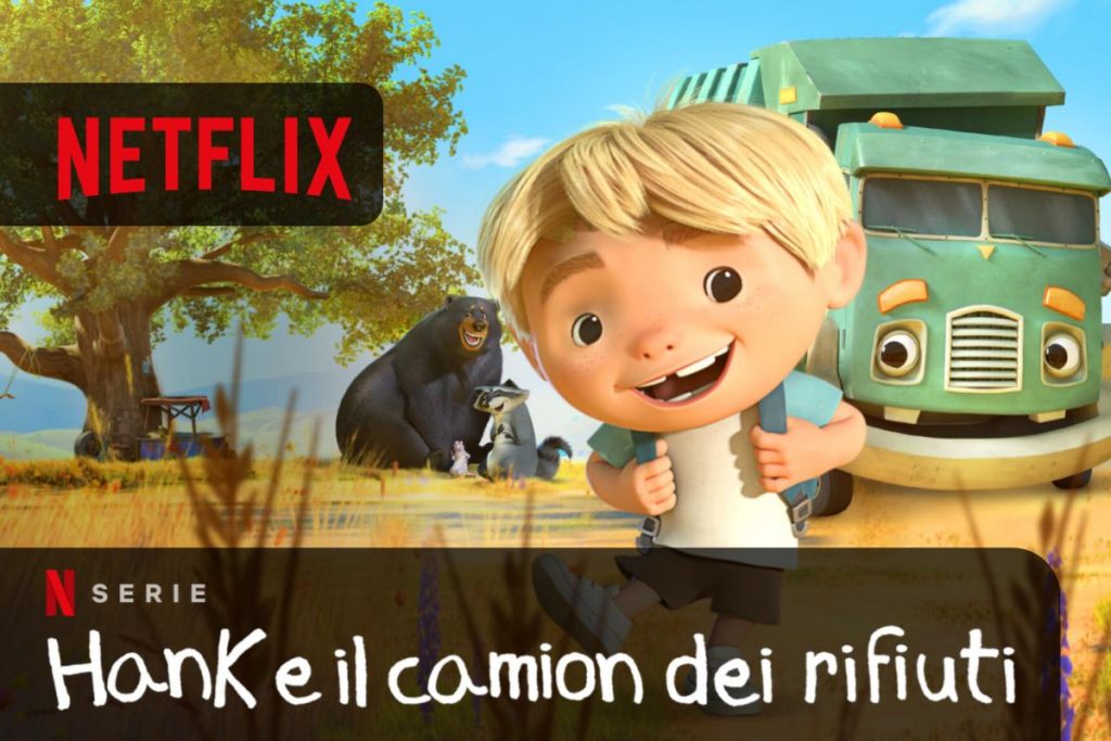 Hank e il camion dei rifiuti una serie per tutta la famiglia arriva su Netflix