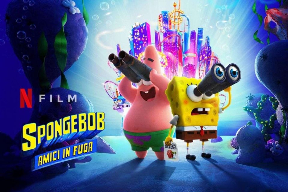spongebob amici in fuga netflix original film streaming