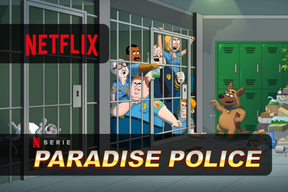 Paradise Police arriva oggi la terza stagione su Netflix