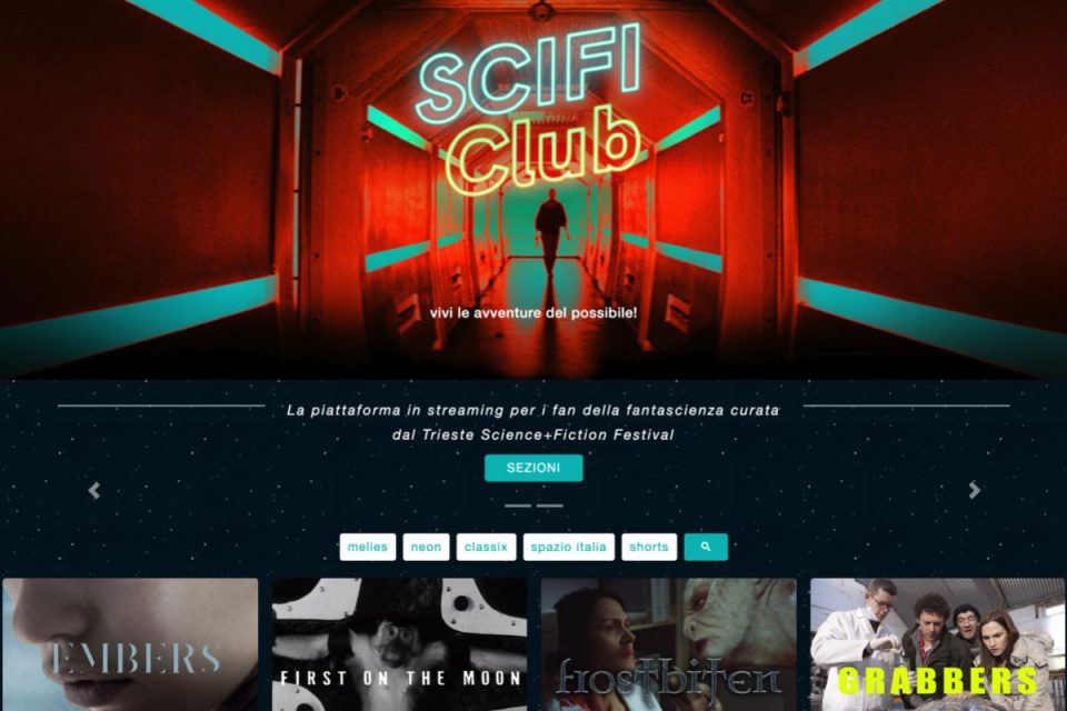 In arrivo la prima piattaforma digitale italiana dedicata al cinema di fantascienza curata dal Trieste Science+Fiction Festival