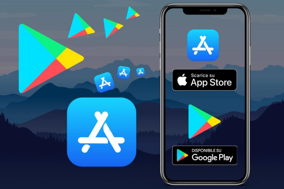 Evoluzione di App Store di Apple e di Google Play Store