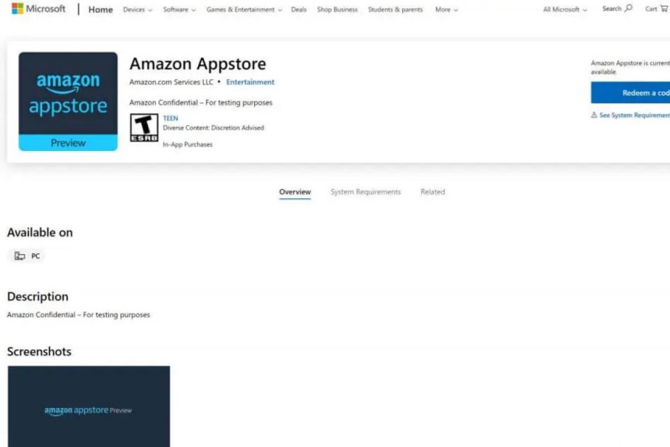 Amazon Appstore è apparso su Windows 11 e viene aggiornata l'app PC Health Check