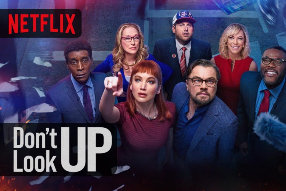 Don't Look Up disponibile su Netflix con un Cast stellare il Film di fantascienza a sfondo sociale