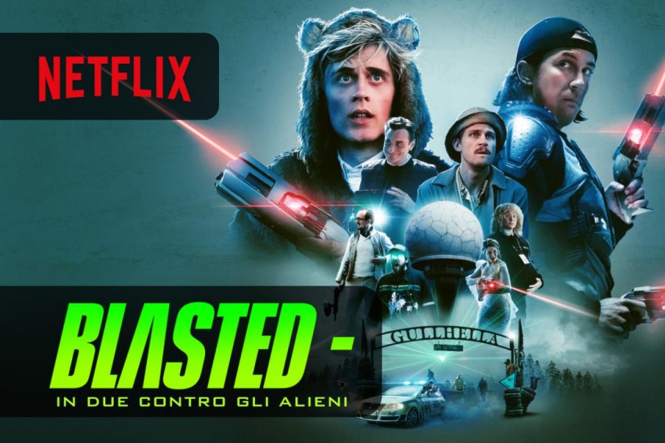 Blasted - In due contro gli alieni una commedia di fantascienza Netflix