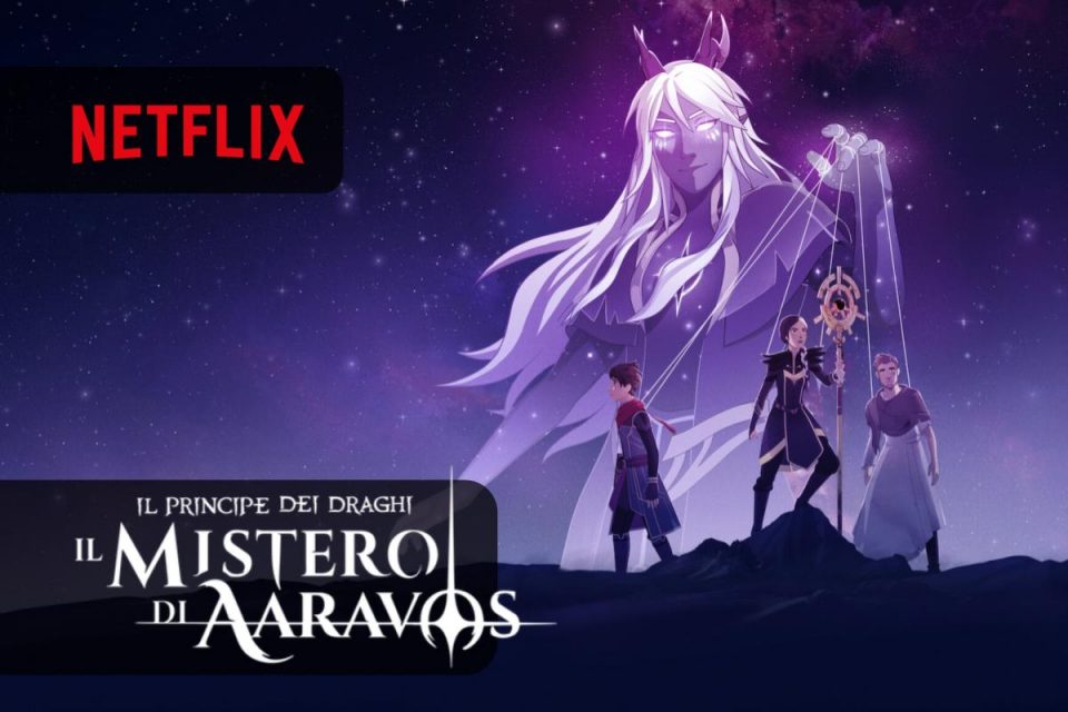 Il principe dei draghi disponibile su Netflix la quarta stagione