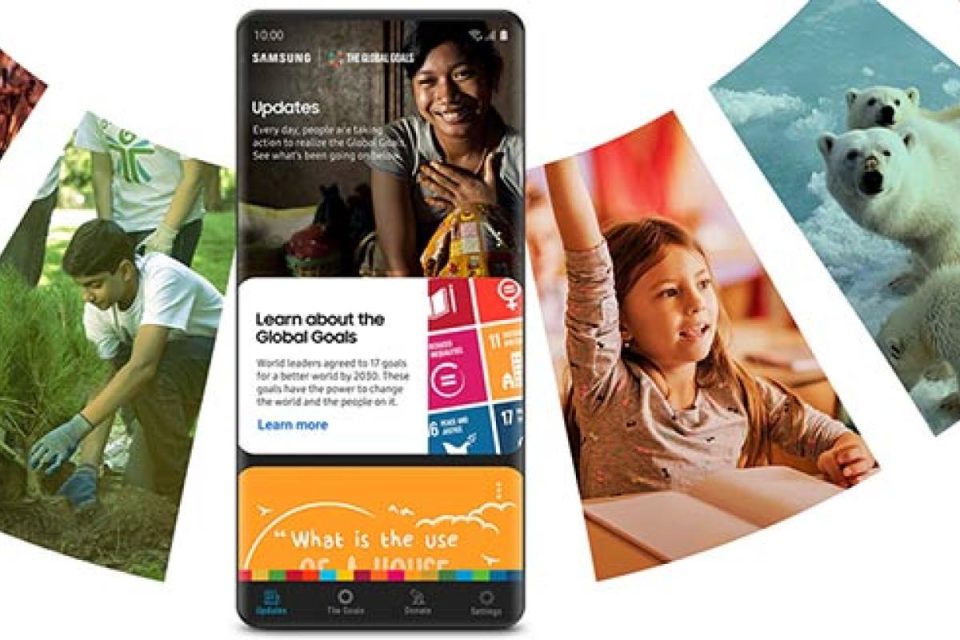 Samsung Electronics e la comunità Galaxy hanno generato oltre 10 milioni di dollari per aiutare il mondo a raggiungere gli obiettivi globali