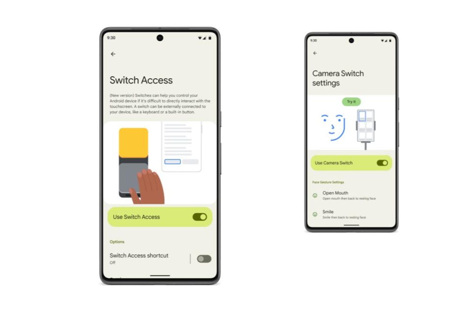 Google rilascia l'app Switch Access nel Play Store