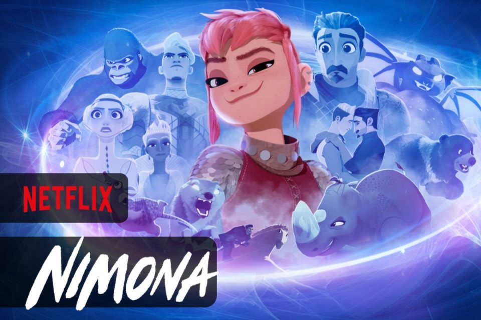 Nimona un nuovo film d'avventura per famiglie arriva su Netflix