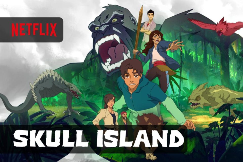 Skull Island un'emozionante avventura arriva su Netflix