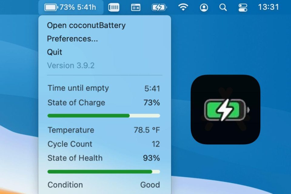 App perfetta per verificare lo stato della batteria del tuo iPhone, iPad o MacBook