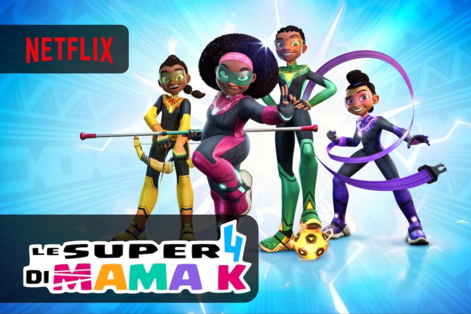 Arriva la nuova serie di Le super 4 di Mama K su Netflix