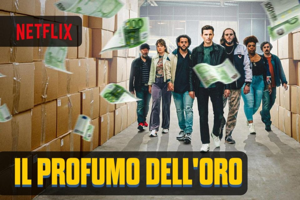 Il profumo dell'oro la commedia crime francese arriva oggi su Netflix