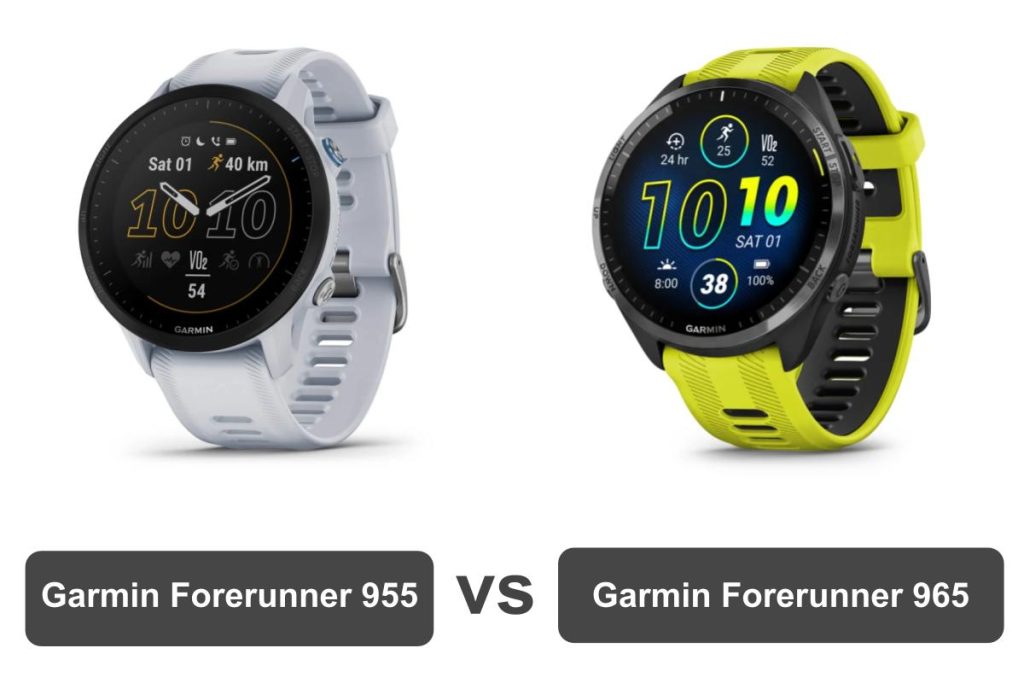 garmin forerunner 955 955 solar 965 confronto