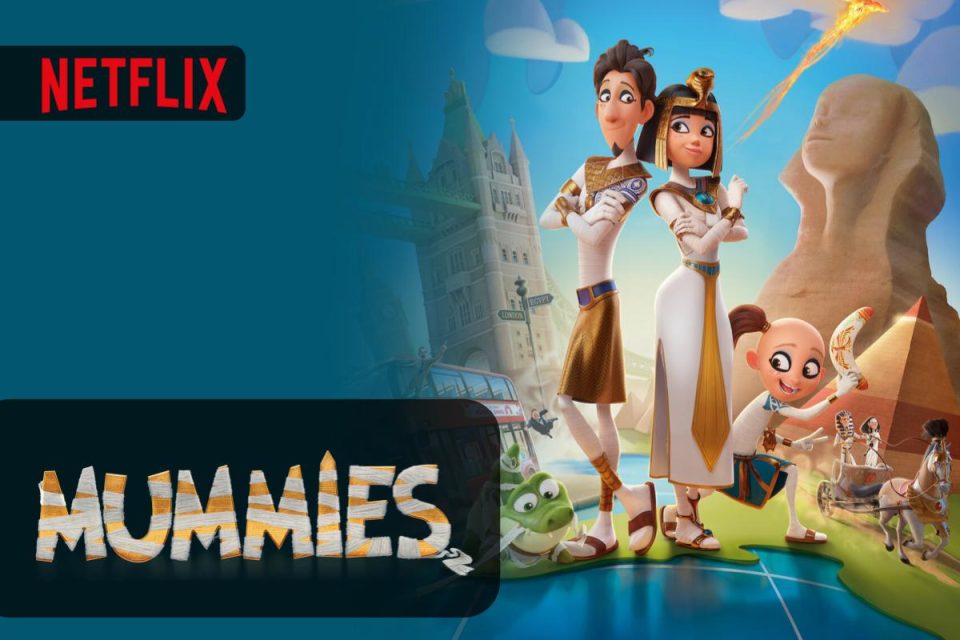 Mummies - Mummie a spasso nel tempo il film d'animazione della Warner Bros ora in streaming su Netflix