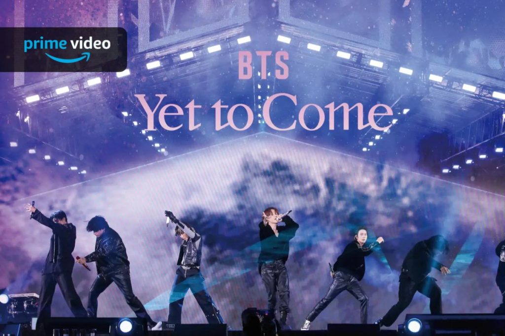 bts yet to come amazon prime video