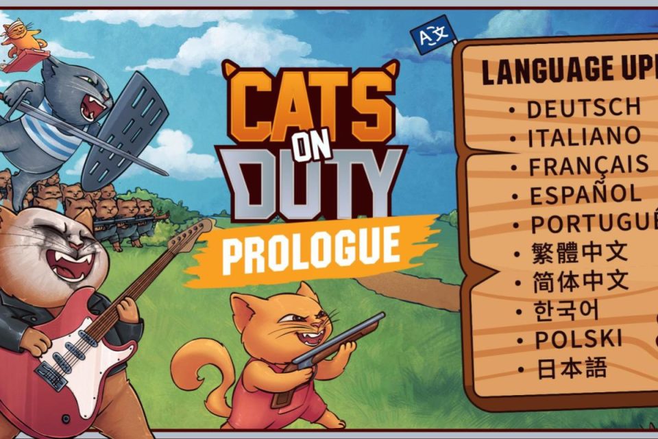 Gatti in azione! Nuove lingue aggiunte al prologo giocabile di Cats on Duty!