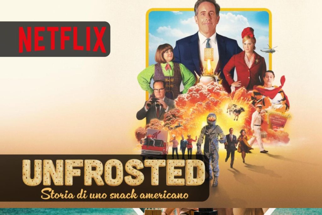 Unfrosted: storia di uno snack americano una commedia travolgente arriva su Netflix