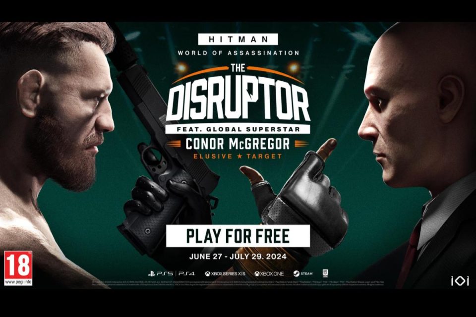 Due settimane per giocare gratuitamente a The Disruptor con Conor McGregor in HITMAN World of Assassination